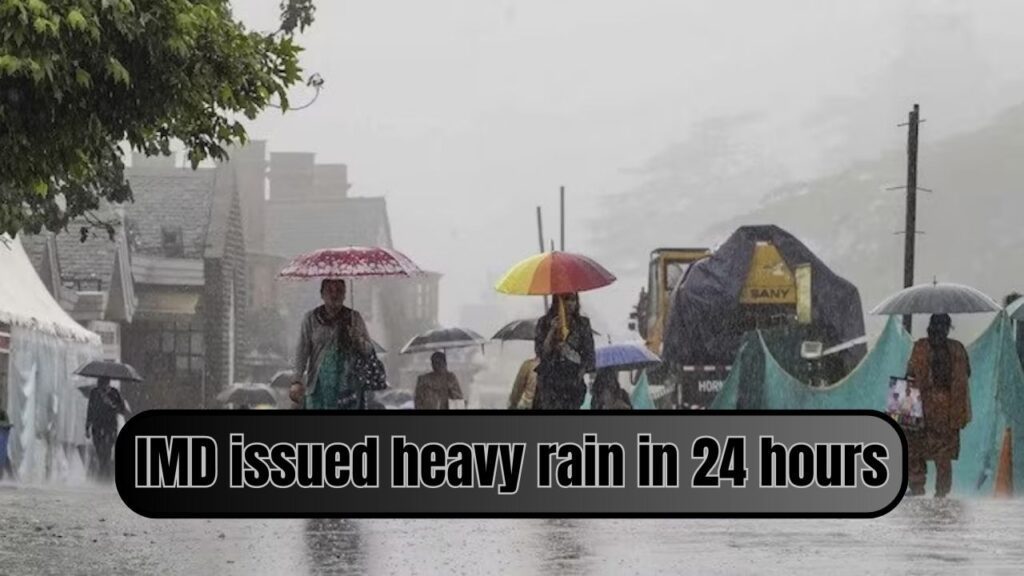 IMD Warning Red Alert Issued For Heavy Rains In This State In 24 Hours