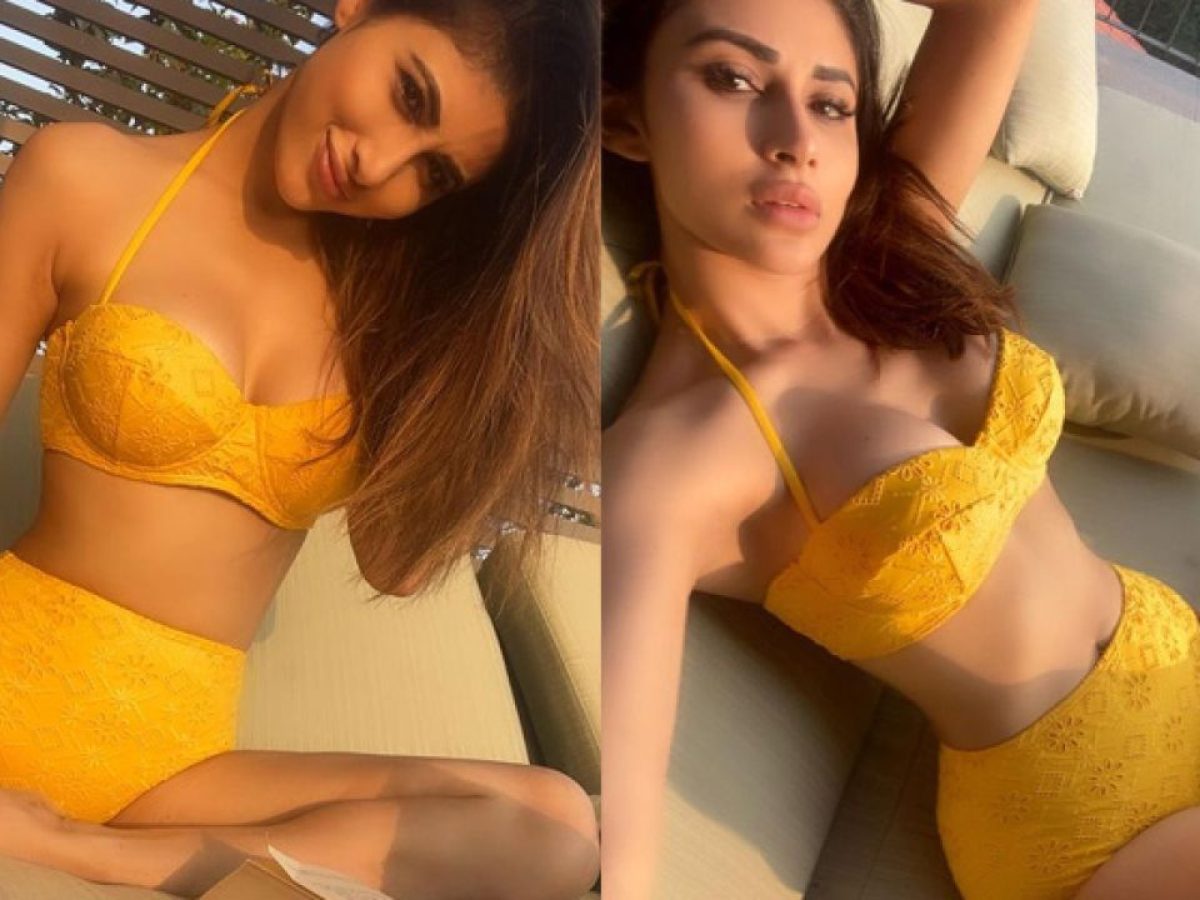 Mouni Roy showed off her curvy figure in a bik*ini, people were stunned by  her bo*ld look - informalnewz