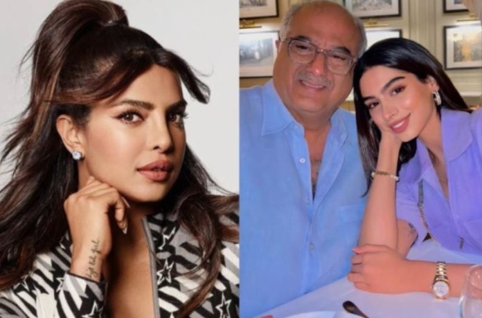 Priyanka ate Indian food abroad, thanks to Boney and Khushi Kapoor