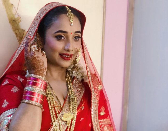 Rani Chatterjee becomes bride on Teej in red pair! People asked- 'Have you got married'