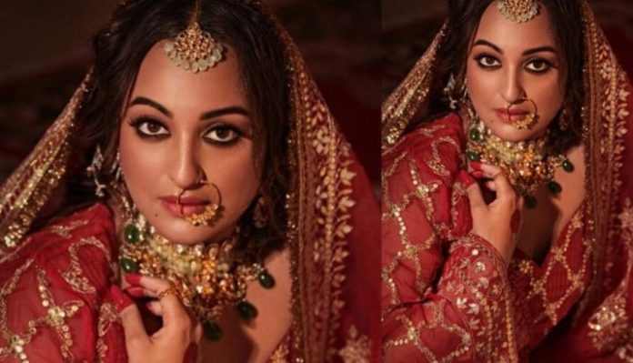 Sonakshi Sinha painted in the colors of Madhuri Dixit, people were intoxicated after seeing her performances