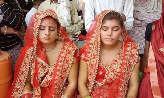 Watch: Grooms made a dirty demand in front of everyone as soon as the rounds happened, the brides dressed in the wedding couple ran to the police