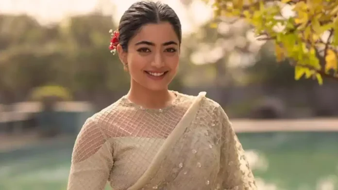 South actress Rashmika Mandanna wore a designer bikini for a photoshoot, leaving her desi dress very bold