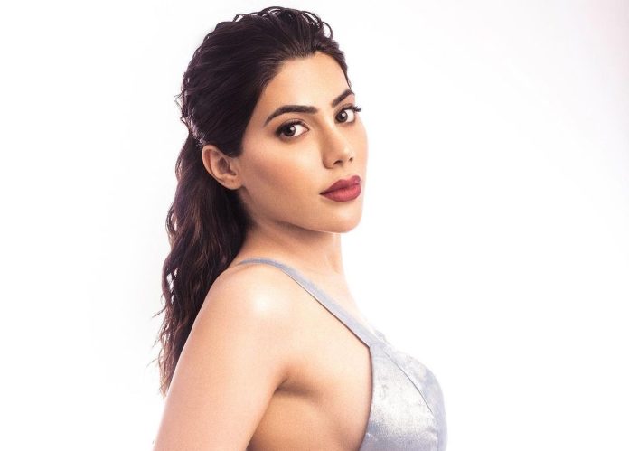 Nikki Tamboli did a bo*ld photoshoot wearing a bralette with a transparent saree, se*xy pictures raised the internet