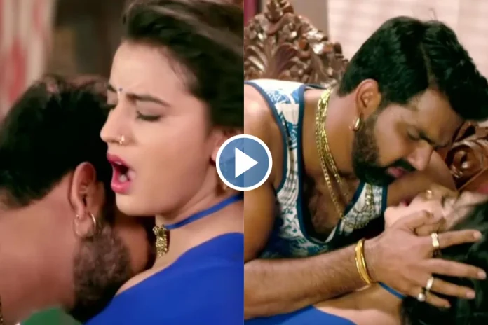 Pawan Singh and Akshara Singh's sexy romance! Pawan did such an act with Akshara, video went viral