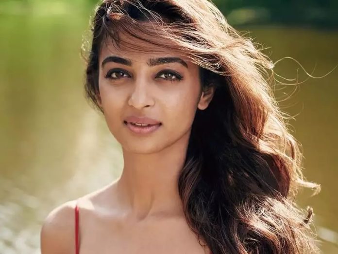 Radhika Apte went braless and opened the top's buttons, then clicked the boldest photo