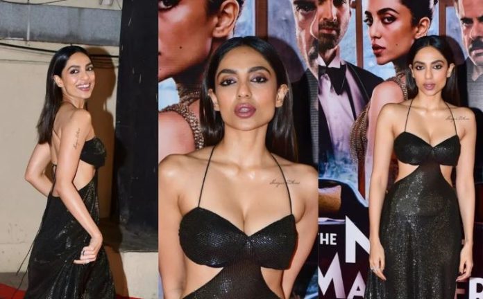 Actress Shobhita Dhulipala arrived at the screening of the web series wearing such revealing clothes, people's eyes fixed on one place