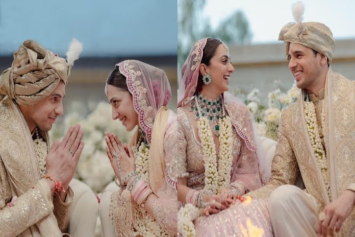 Mother Genevieve wore such a beautiful lehenga in Kiara Advani's wedding, she looked more beautiful than her daughter