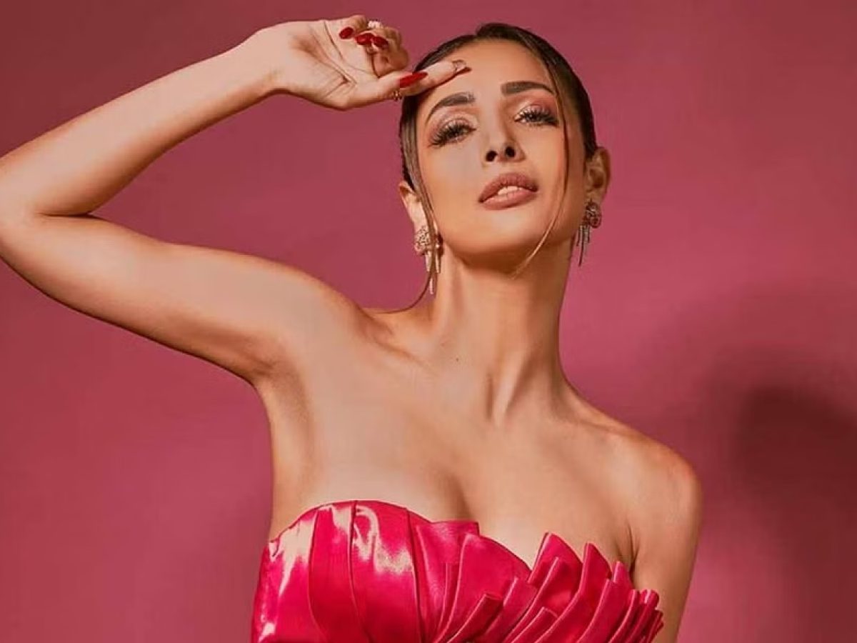 Malaika Arora trolled badly for wearing skin color very tight bodycon dress  