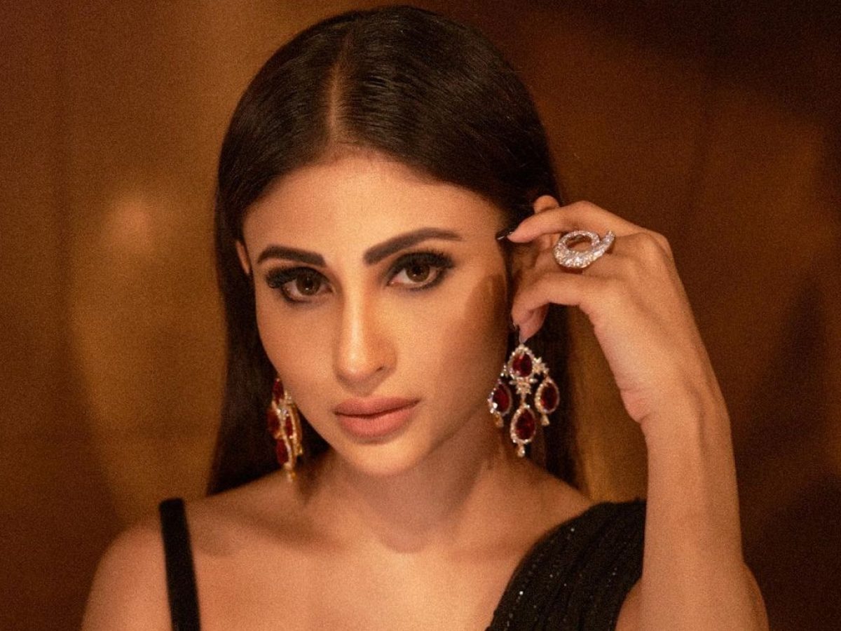 Mouni Roy Is Enchanting Us In A Black Lehenga