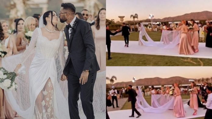 Viral video of Hardik Pandya and Natasa Stankovic dancing during wedding in Udaipur