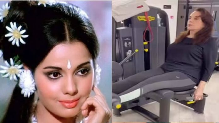 Mumtaz sweats in the gym at the age of 75, fans praise her after watching her intense workout