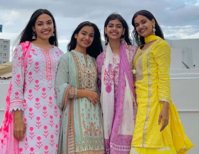 Shukla Sisters Video: Dance video of these 4 sisters in saree-suit goes viral