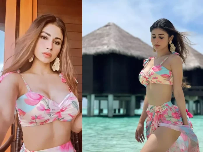 Mouni Roy's stunning look playing with sand on the seashore, pictures increased fans' heartbeat