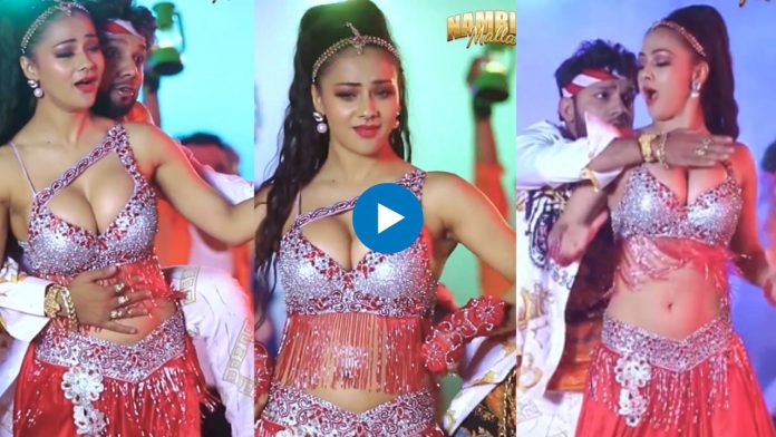 Namrata Malla enthralls Neelkamal Singh with her bo*ld rendition on 'Chadhal Jawaani Rasgulla', watch video