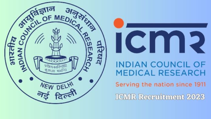 ICMR Recruitment 2023: Big Update! Indian Council Of Medical Research ...