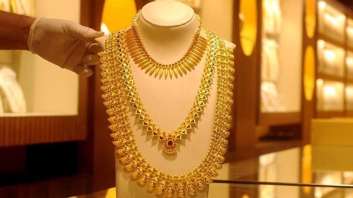 Gold jewellery deals price today