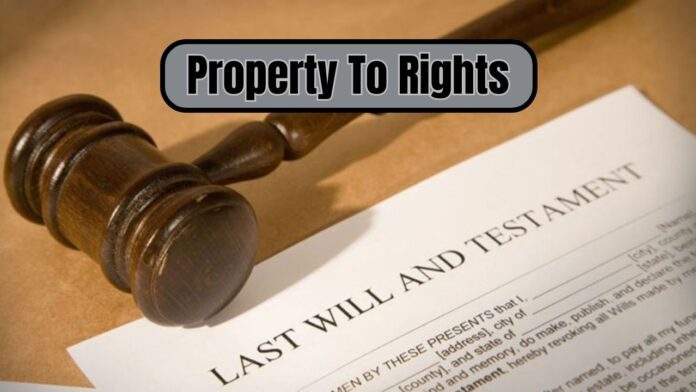 Property Rights Do women living with partner have right on property, these are the rules....