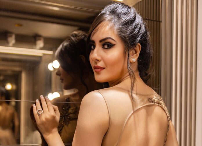 Pooja Banerjee wore a transparent sari in front of the camera, fans were surprised to see the look of the actress