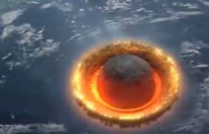 Imaginary video of cataclysm caused by meteorite hitting Earth goes ...