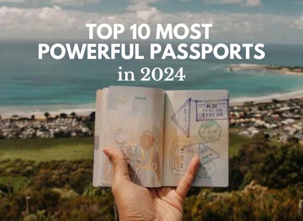 Passports Ranking List 2024 One country in the list of most powerful