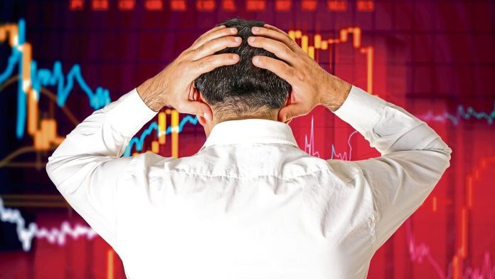 Share Market Crash Biggest fall in the stock market so far; 38 lakh crores wiped out