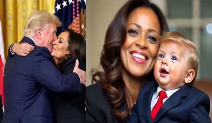 Unseen video of Trump-Kamala Harris goes viral, you will be surprised to see it