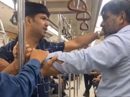 Video of fight between uncle and boy over seat in Delhi Metro goes viral