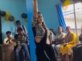 Teacher danced like this on Bhojpuri song, scolded her fiercely on viral video