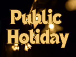 Public Holiday All schools, colleges and offices will remain closed from 31st to 3rd November due to public holiday - order issued