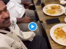 Hyderabad Biryani Video Customers created a ruckus after finding a burnt cigarette in a plate of chicken biryani, video goes viral