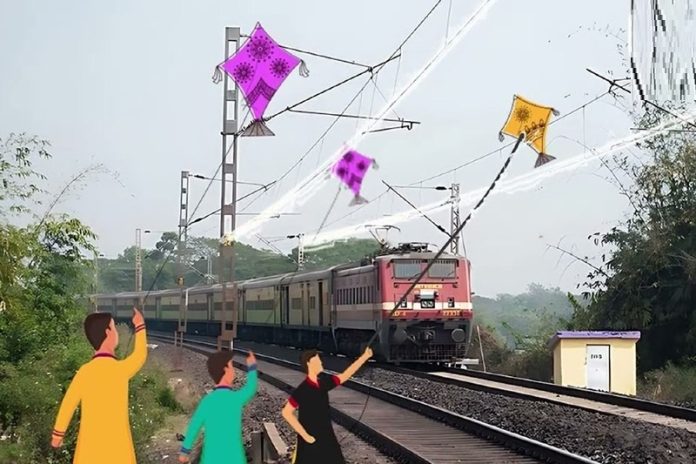 Indian Railways made new rule for kite flyers, now six months jail and fine will be imposed