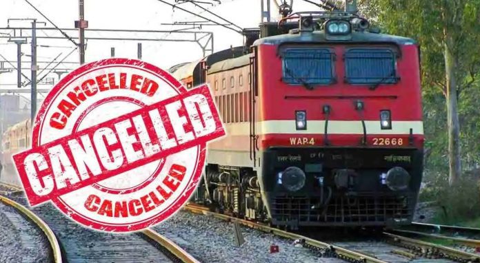 Train Cancelled: Passengers Attention..! Railways has cancelled many trains running on this route, see full list