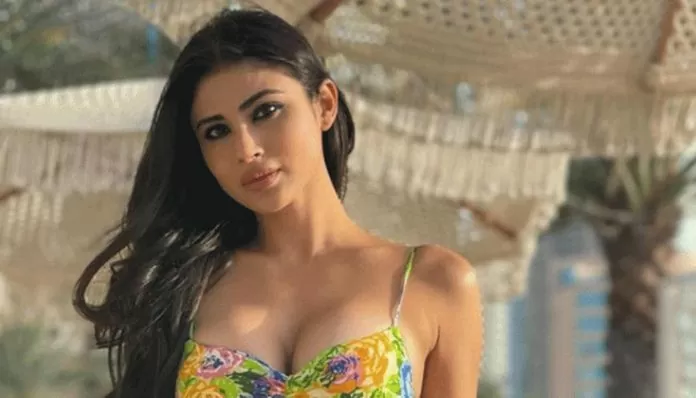 TV actress Mouni Roy crossed all limits, posed in deep neck dress