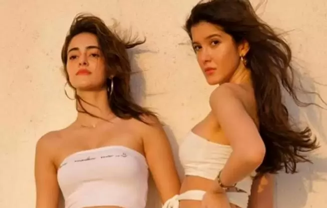 Ananya Panday and Shanaya Kapoor dance to Shah Rukh Khan's song, throwback video goes viral