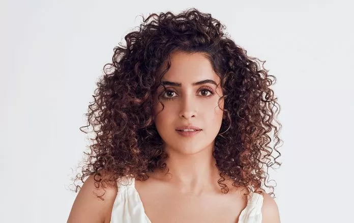 Sanya Malhotra crosses all limits of bo*ldness, wearing deep neck Thai high slit dress is wreaking havoc