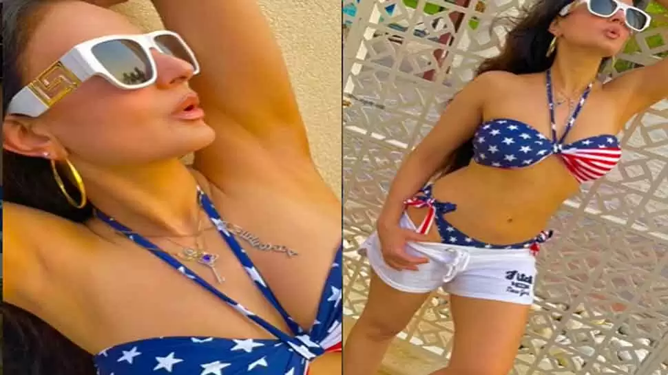 Ameesha Patel crossed the limits of bo*ldness, started taking off her clothes in front of the camera, video went viral