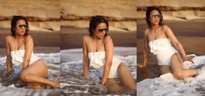 Nia Sharma showed such a bo*ld avatar after coming out of the sea, fans' eyes will be torn!