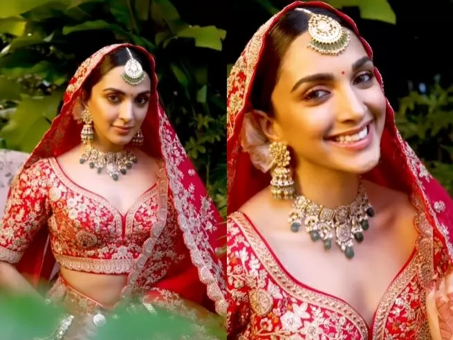 Kiara Advani wedding video went viral, people were surprised to see her look