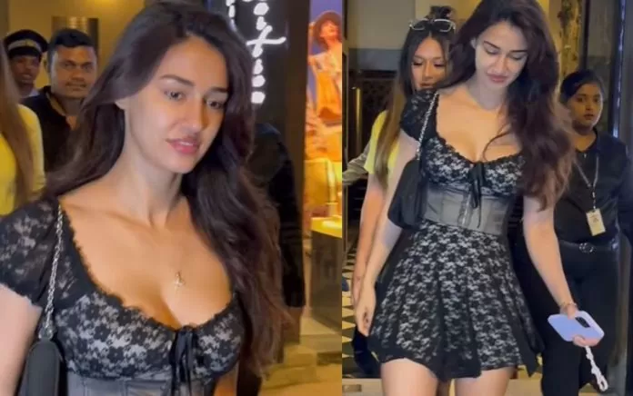 Disha Patani wore an excessively short dress, people said, 