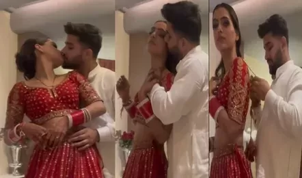 Suhagrat Video: Bride and groom crossed all limits on their wedding night, shared the video on Instagram